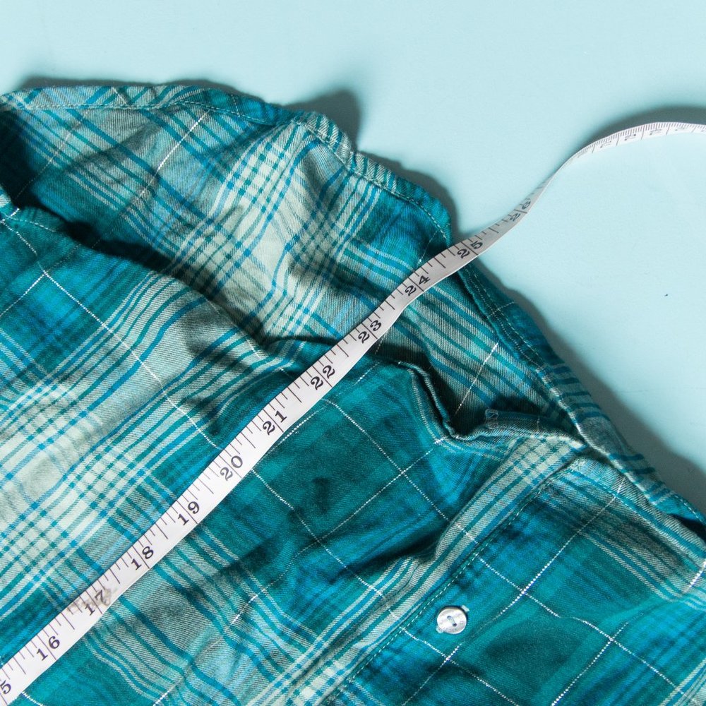 Victoria's Secret Turquoise Blue Plaid Short Sleeve Shorts Pajama Set Size Small - Picture 6 of 11